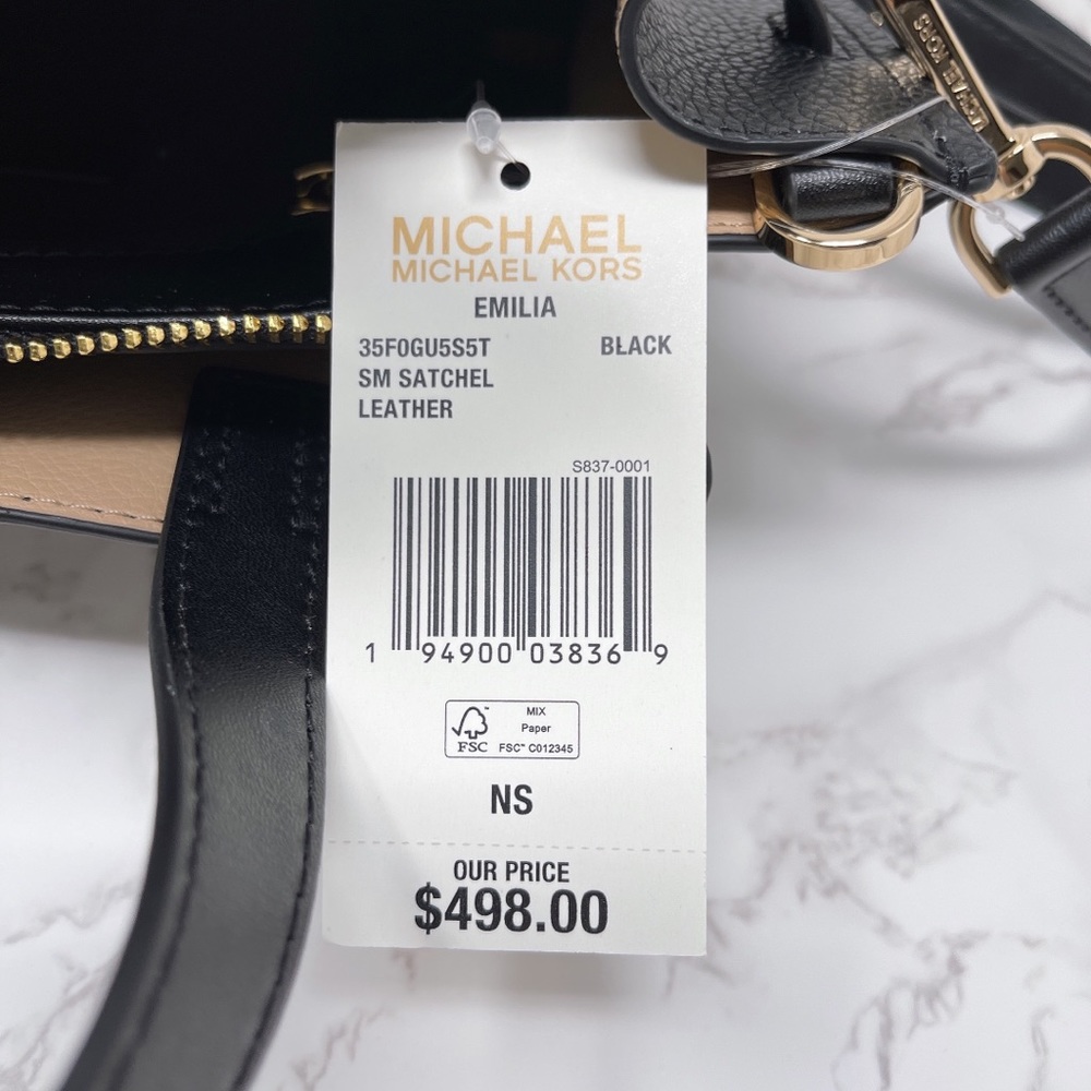 Michael Kors Emilia Small Satchel - Picture 10 of 10